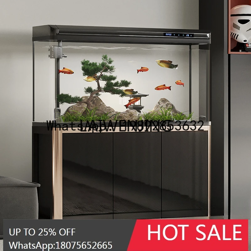 fish tank new aquarium water-free ecological large, medium and small goldfish tank
fish tank new aquarium water-free ecological large, medium and small goldfish tank
