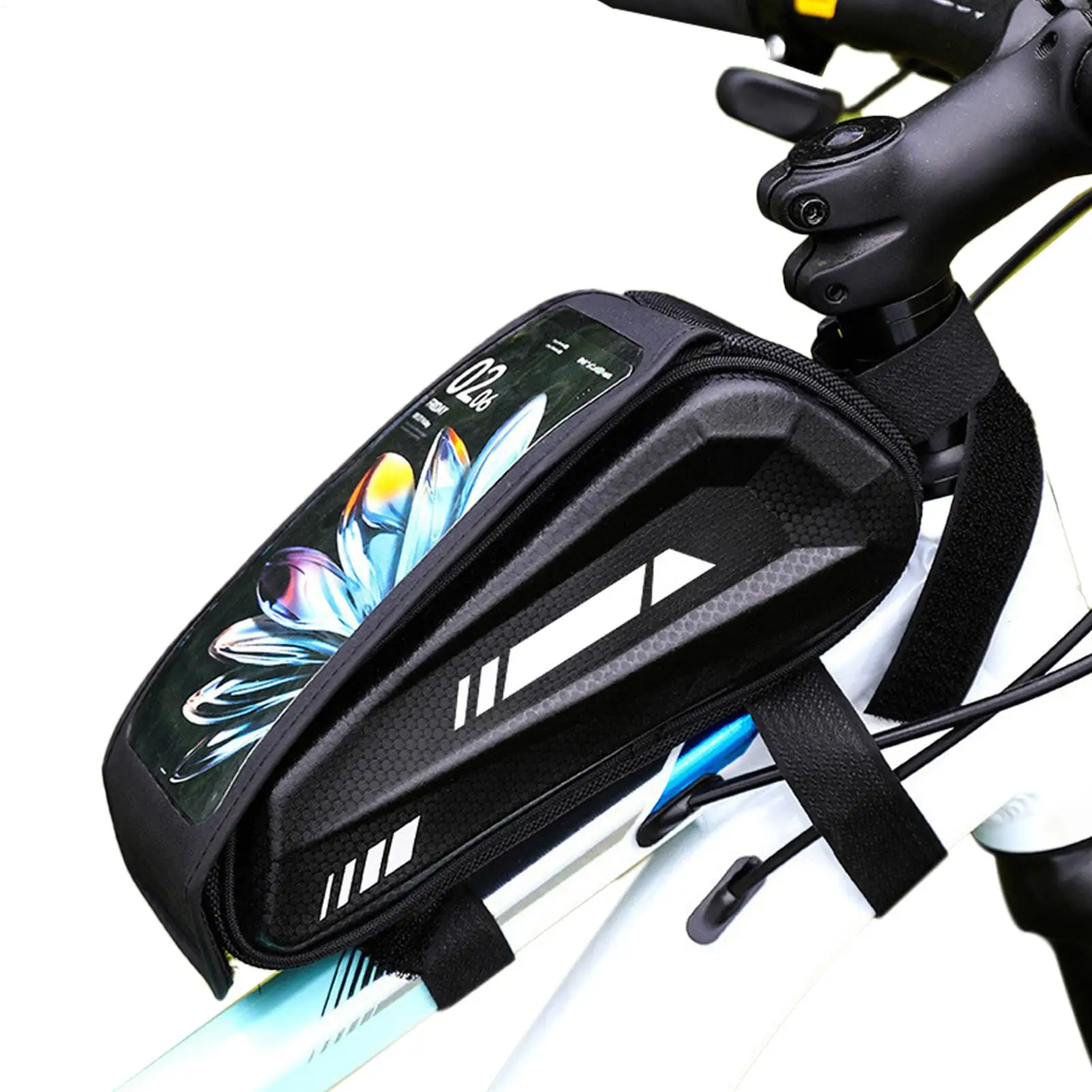 Bike Phone Bag Waterproof Touchscreen Storage Case Double Zipper Bike Frame Bag For Cycling Mountain Road Urban Riding Outdoor
Bike Phone Bag Waterproof Touchscreen Storage Case Double Zipper Bike Frame Bag For Cycling Mountain Road Urban Riding Outdoor