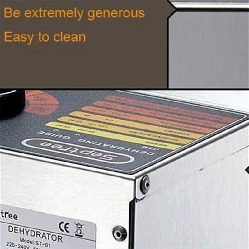10 Layers Fruit Vegetable Drying Machine Commercial Home Dual Use Food Dryer Stainless Steel
10 Layers Fruit Vegetable Drying Machine Commercial Home Dual Use Food Dryer Stainless Steel