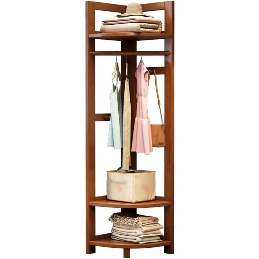 Coat Rack Stand Solid Wood Corner Floor Coat Rack Floor Bedroom Clothes Rack Multifunctional Storage Hall Tree
Coat Rack Stand Solid Wood Corner Floor Coat Rack Floor Bedroom Clothes Rack Multifunctional Storage Hall Tree
