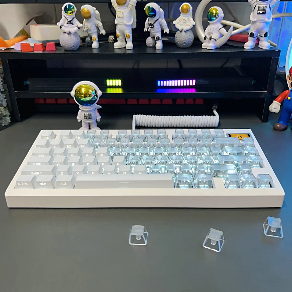 PBT131 колпачок для клавиш EVA колпачок для клавиш с сублимационной печатью OEM Ночная прозрачная колпачок для клавиатуры Cherry Wooting ATK68 механическая клавиатура
PBT131 колпачок для клавиш EVA колпачок для клавиш с сублимационной печатью OEM Ночная прозрачная колпачок для клавиатуры Cherry Wooting ATK68 механическая клавиатура