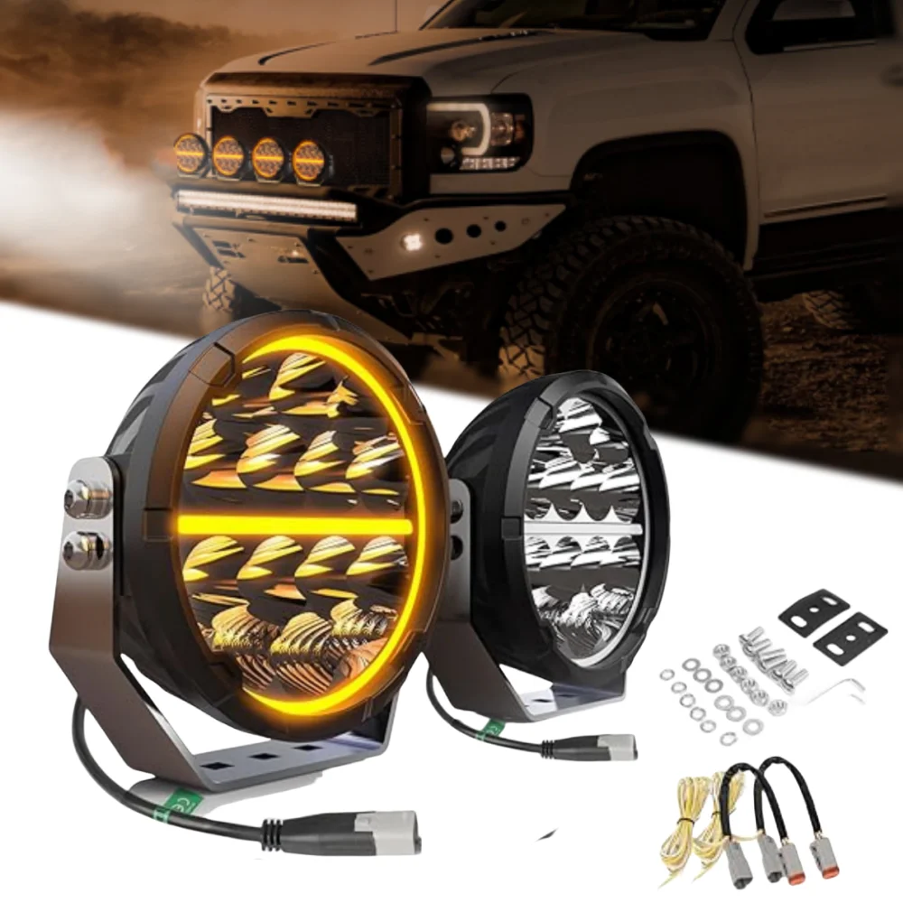 6.5" Round 12V 24V Car Led Work Light Spotlight 140W For Truck Off-Road 4x4 Boat Auto Driving Light Headlight Fog Lamp Retrofit
6.5" Round 12V 24V Car Led Work Light Spotlight 140W For Truck Off-Road 4x4 Boat Auto Driving Light Headlight Fog Lamp Retrofit