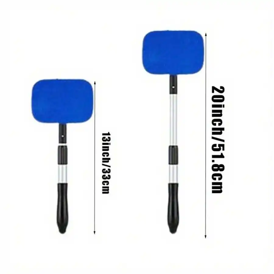 Car Windshield Cleaning Tool With Microfiber Pads Extendable Handle Spray Bottle For Interior Exterior Use
Car Windshield Cleaning Tool With Microfiber Pads Extendable Handle Spray Bottle For Interior Exterior Use