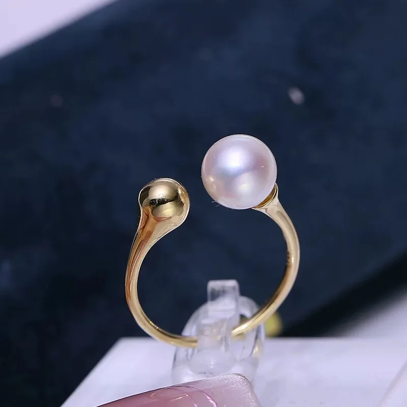 Latest listed AAAA 9-10mm Round natural south sea White pearl ring 925 Sterling Silver Size Adjustable
Latest listed AAAA 9-10mm Round natural south sea White pearl ring 925 Sterling Silver Size Adjustable