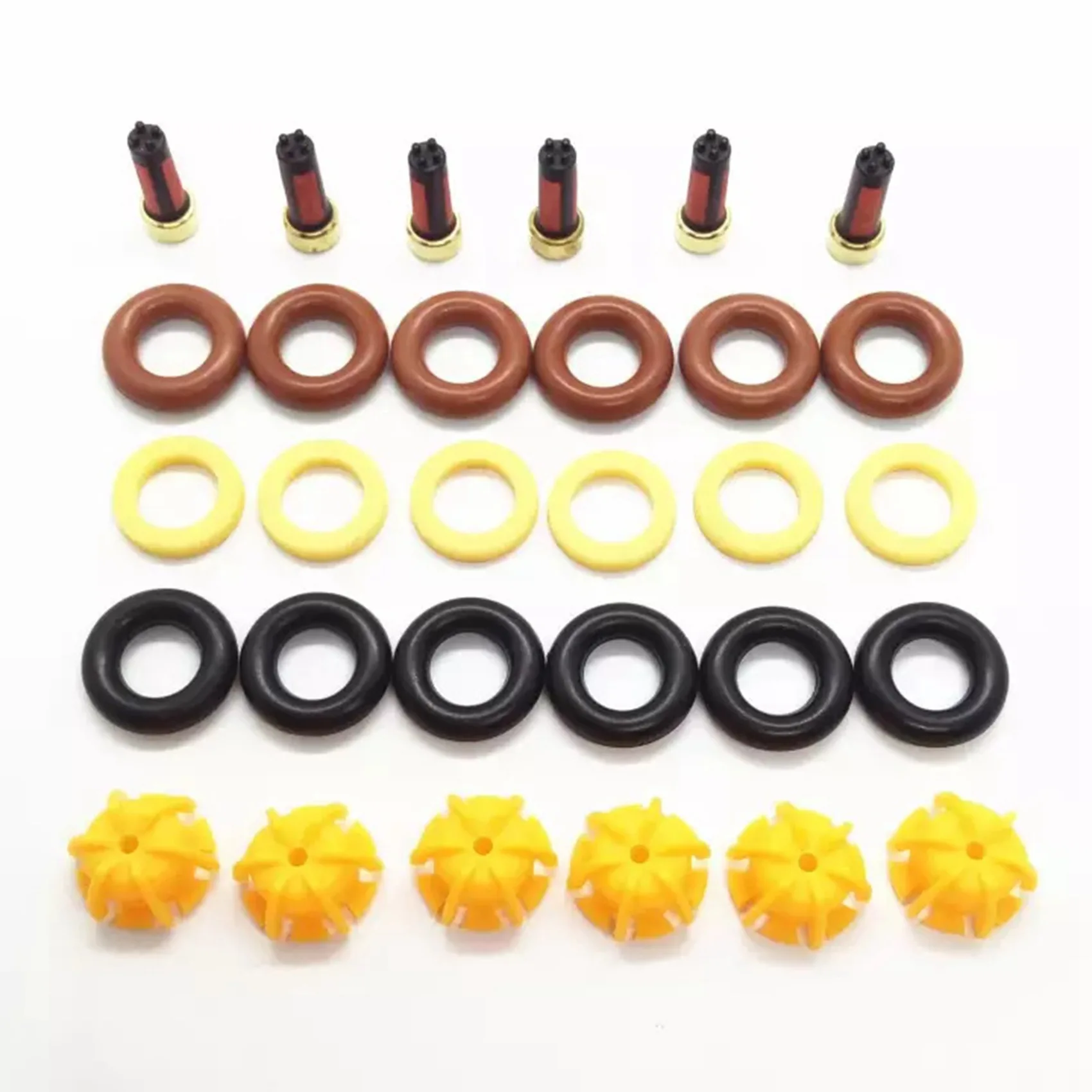 Fuel Injector Repair Kit for-BMW E30 325I M60 V8 Pintle Valve Injection 0280150415 0280150778 13641466396 13641734776 
Fuel Injector Repair Kit for-BMW E30 325I M60 V8 Pintle Valve Injection 0280150415 0280150778 13641466396 13641734776