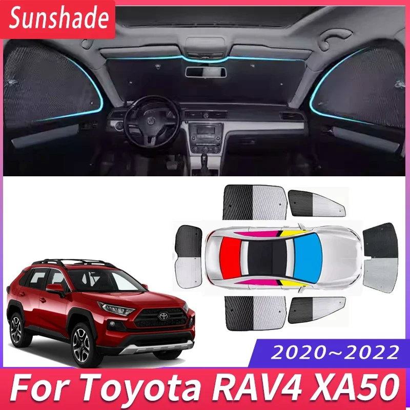 Car Sunshade For Toyota RAV4 XA50 2020 2021 2022 2023 Heat Insulation Sun Protection Sunshade Windshield Visor Car Accessories
Car Sunshade For Toyota RAV4 XA50 2020 2021 2022 2023 Heat Insulation Sun Protection Sunshade Windshield Visor Car Accessories