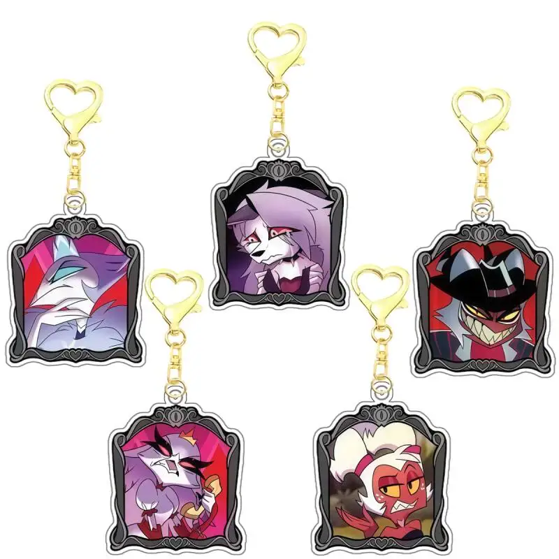 Акриловый брелок для ключей с персонажами аниме-мультфильмов Helluva Boss: Андрэльфус, Луна, Красная Стелла, Мокси. Акриловая застежка для ключей, акриловое кольцо для ключей.
Акриловый брелок для ключей с персонажами аниме-мультфильмов Helluva Boss: Андрэльфус, Луна, Красная Стелла, Мокси. Акриловая застежка для ключей, акриловое кольцо для ключей.