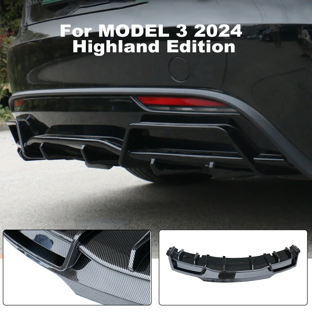 Задний бампер автомобиля, декоративная крышка для Tesla Model 3 Highland 2024, автоматическая задняя губа, объемная внешняя модификация, настройка из углеродного волокна
Задний бампер автомобиля, декоративная крышка для Tesla Model 3 Highland 2024, автоматическая задняя губа, объемная внешняя модификация, настройка из углеродного волокна