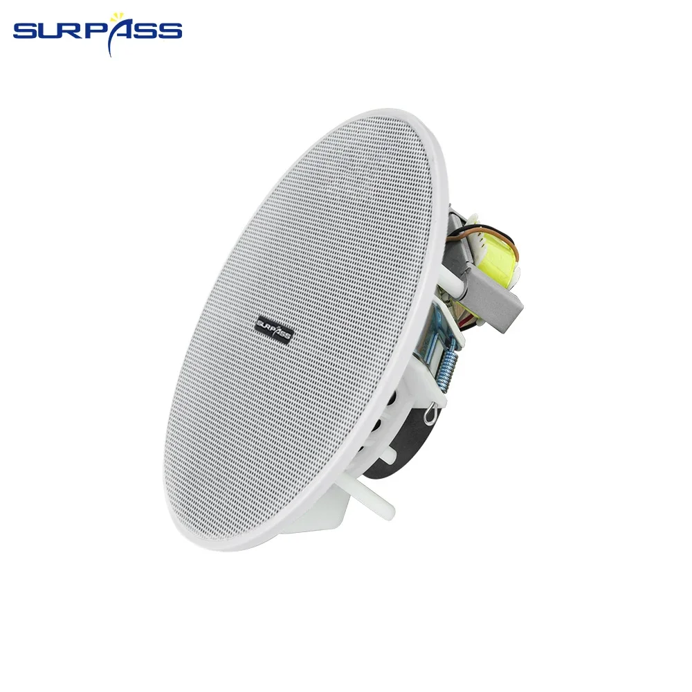 6.5 Inch PA Ceiling Speaker 70V/100V Audio Sound System Passive Recessed in Ceiling Wall Speakers for Bar School Hotel Museum
6.5 Inch PA Ceiling Speaker 70V/100V Audio Sound System Passive Recessed in Ceiling Wall Speakers for Bar School Hotel Museum