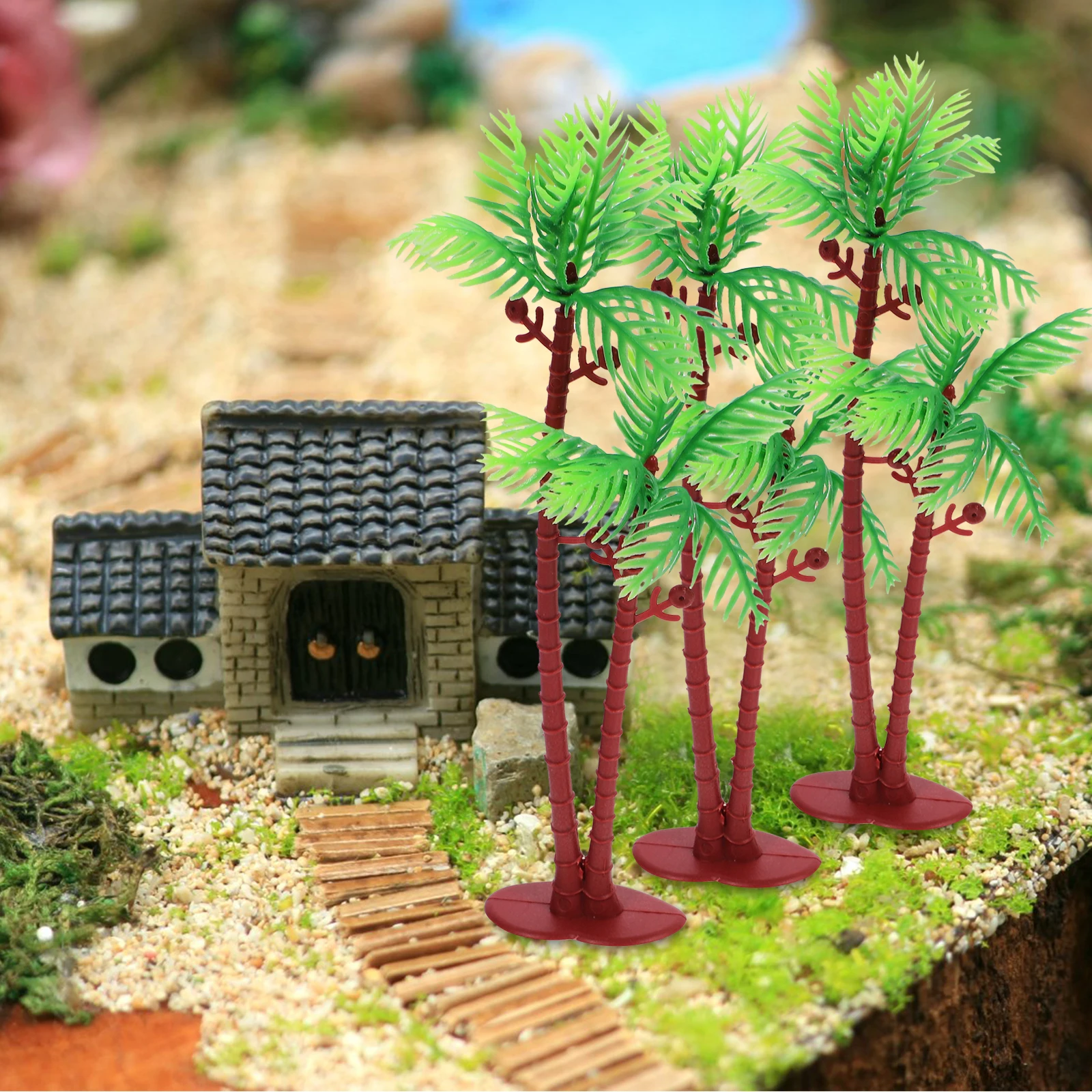 10 Pcs Coconut Tree Micro L Coconuts Tree Miniature Plant PVC Cake Decoration Fish Tank Model scaping Scenery
10 Pcs Coconut Tree Micro L Coconuts Tree Miniature Plant PVC Cake Decoration Fish Tank Model scaping Scenery