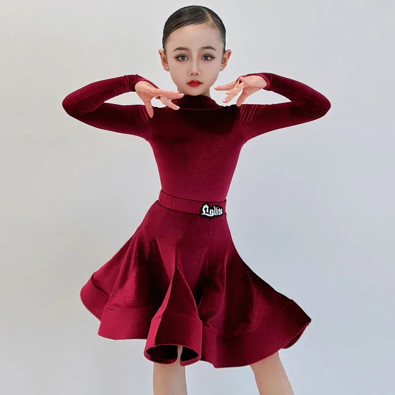 Autumn Winter New Children's Dance Performance Clothing Latin Dance Competition Dress LongSleeved Performance Garment
Autumn Winter New Children's Dance Performance Clothing Latin Dance Competition Dress LongSleeved Performance Garment