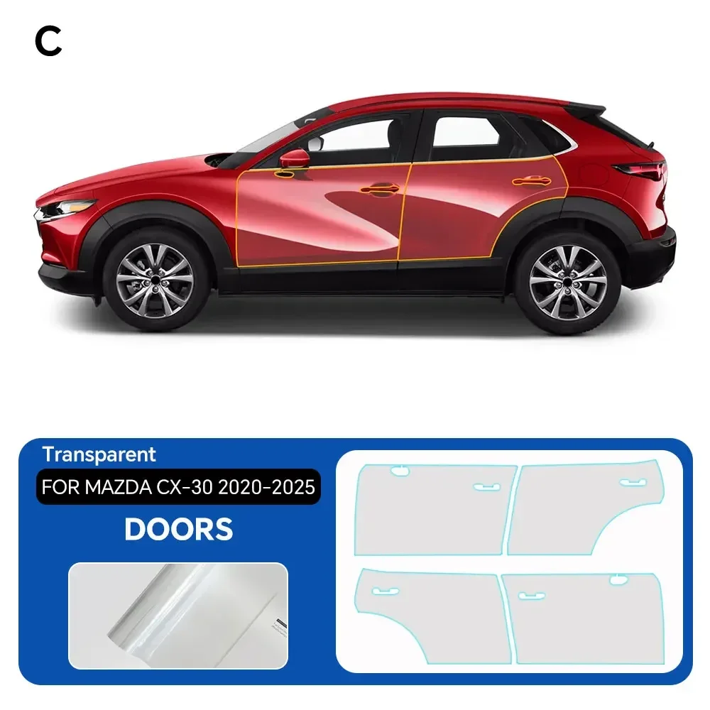 8.5Mil Pre-cut PPF For Mazda CX-30 2020-2025 TPU Matte And Clear Paint Protection Film Scratch-Resistant Exterior Accessories
8.5Mil Pre-cut PPF For Mazda CX-30 2020-2025 TPU Matte And Clear Paint Protection Film Scratch-Resistant Exterior Accessories
