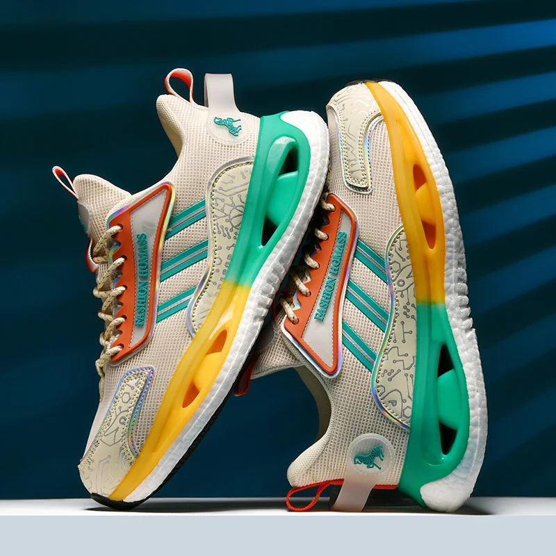 Men's Spring New Mesh Sports Shoes Women's Thick Sole Versatile Casual Running Shoes Fashion Personalized Street Trendy Shoes
Men's Spring New Mesh Sports Shoes Women's Thick Sole Versatile Casual Running Shoes Fashion Personalized Street Trendy Shoes