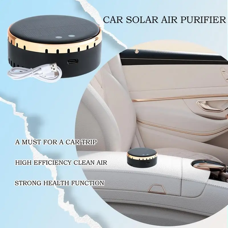 Car Air Purifier Odor Eliminator Solar Portable HEPA Car Purifier Air Freshener Small Home Deodorizer Odors Vehicle Accessories
Car Air Purifier Odor Eliminator Solar Portable HEPA Car Purifier Air Freshener Small Home Deodorizer Odors Vehicle Accessories