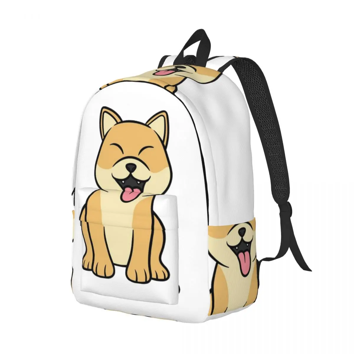 Happy Shiba Inu Japanese Dog Backpack Daypack Large Capacity Children BookBag School Bag Shoulder Bags for Men Women
Happy Shiba Inu Japanese Dog Backpack Daypack Large Capacity Children BookBag School Bag Shoulder Bags for Men Women