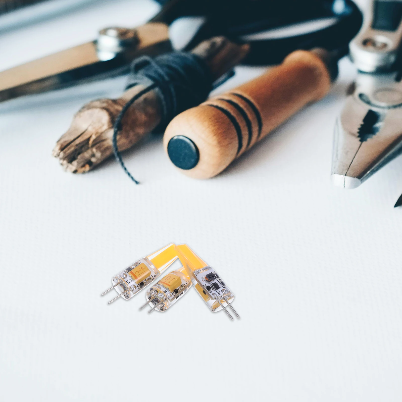 3 Pcs G4 LED Bulbs COB LED Chip 1505/1508 2W Replacement Halogen Lamp Halogen Track Bulb (Warm White)
3 Pcs G4 LED Bulbs COB LED Chip 1505/1508 2W Replacement Halogen Lamp Halogen Track Bulb (Warm White)