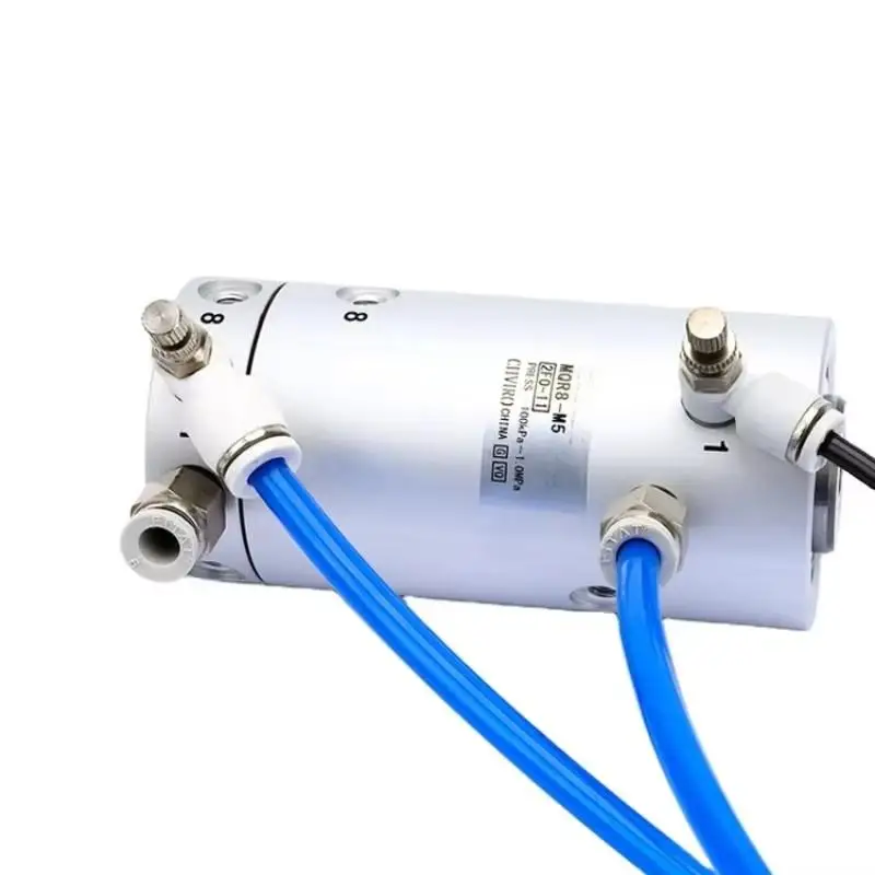 MQR Series Air Pneumatic Parts Metal Seal Type Low Torque Rotary Joint for Rotary Cylinder Fittings
MQR Series Air Pneumatic Parts Metal Seal Type Low Torque Rotary Joint for Rotary Cylinder Fittings