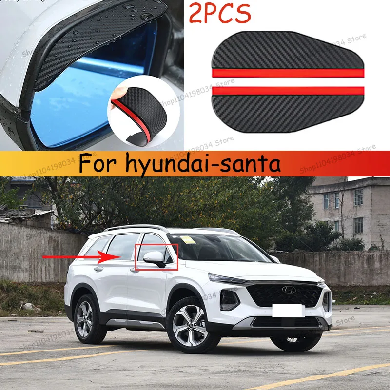 For hyundai-santa Car 2PCS Carbon Fiber Sun Visor Shade Cover Car Rearview Mirror Rain Eyebrow Protector Clear Vision
For hyundai-santa Car 2PCS Carbon Fiber Sun Visor Shade Cover Car Rearview Mirror Rain Eyebrow Protector Clear Vision