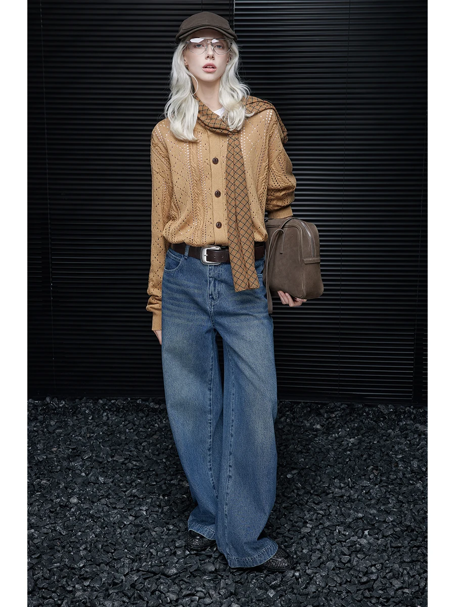 Цветной вязаный свитер, кардиган, женский ранний осенний новый ажурный дизайн, уникальный Ele Street Sle, свободный крой, длинный све
Цветной вязаный свитер, кардиган, женский ранний осенний новый ажурный дизайн, уникальный Ele Street Sle, свободный крой, длинный све