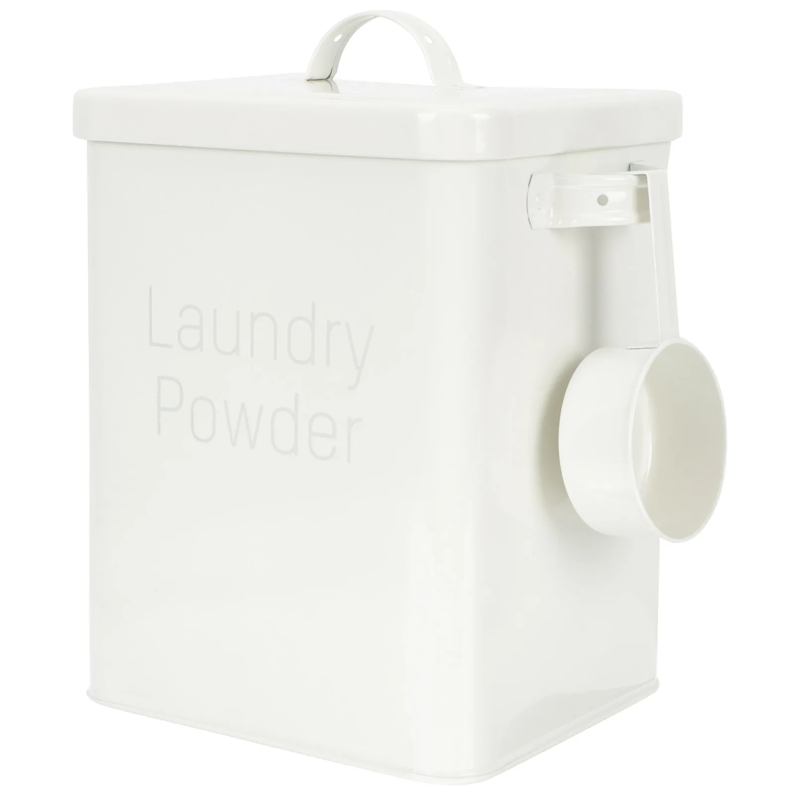 Sturdy Iron Laundry Powder Container with Hanging Scoop Large Capacity Metal Detergent Box for Washing Powder Pet Food Rice
Sturdy Iron Laundry Powder Container with Hanging Scoop Large Capacity Metal Detergent Box for Washing Powder Pet Food Rice