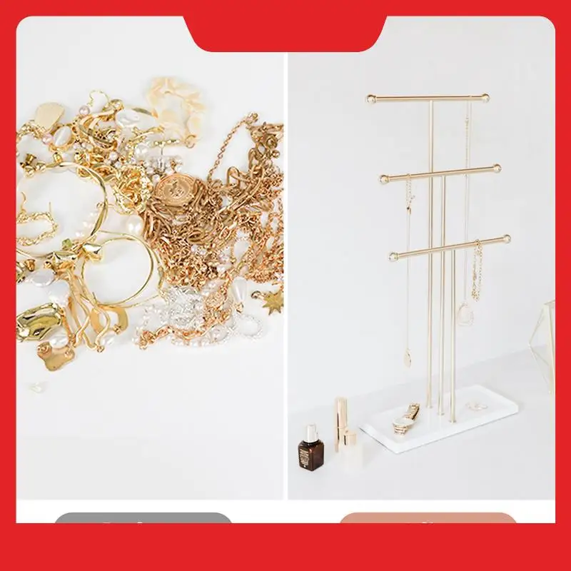 Hanging Jewelry Organizer - 3 Tier Table Top Necklace Holder, Jewelry Box And Jewelry Display With Jewelry Tray Base
Hanging Jewelry Organizer - 3 Tier Table Top Necklace Holder, Jewelry Box And Jewelry Display With Jewelry Tray Base
