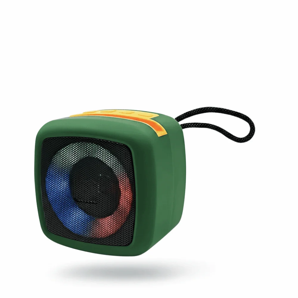 360 Stereo Sound Mini Wireless Bluetooth Speaker Punchy Bass LED RGB Light Wireless Speakers HD Stereo Portable Loudspeaker
360 Stereo Sound Mini Wireless Bluetooth Speaker Punchy Bass LED RGB Light Wireless Speakers HD Stereo Portable Loudspeaker