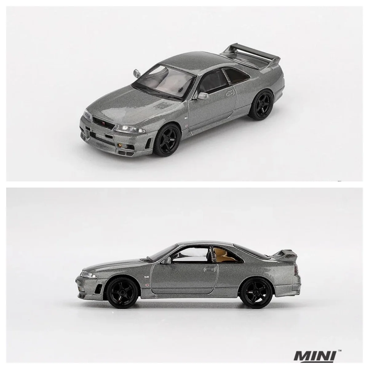 MINI GT 1/64 1128 Skyline GT-R Dark Metal Gray BCNR33 CRS Version Diecast Model Car Collection Alloy
MINI GT 1/64 1128 Skyline GT-R Dark Metal Gray BCNR33 CRS Version Diecast Model Car Collection Alloy