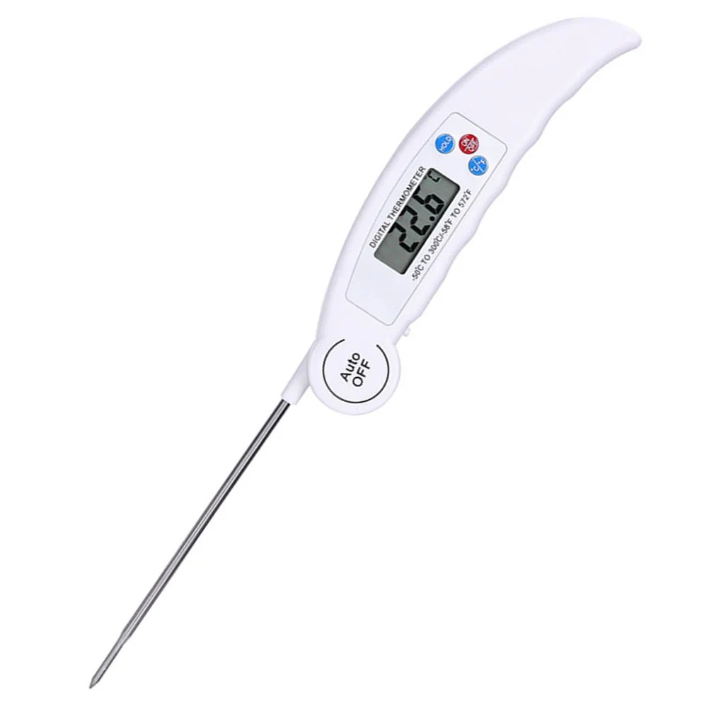 Folding Dustproof Probe Digital Thermometer 300C 572F for Kitchen BBQ Meat Cooking Baking Food Temperature Gauge Stainless Steel
Folding Dustproof Probe Digital Thermometer 300C 572F for Kitchen BBQ Meat Cooking Baking Food Temperature Gauge Stainless Steel