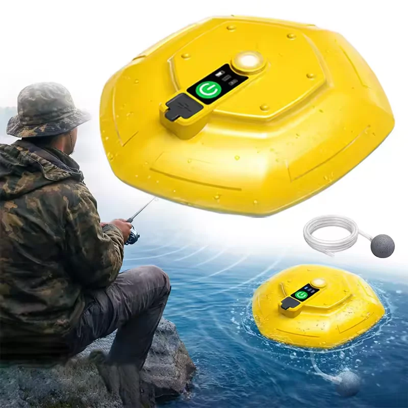 Mini Portable Rechargeable Silent Fish Air Pump Ufo-shape Floating Aerator Outdoor Fishing Oxygen Pump Aquarium Tank Accessories
Mini Portable Rechargeable Silent Fish Air Pump Ufo-shape Floating Aerator Outdoor Fishing Oxygen Pump Aquarium Tank Accessories