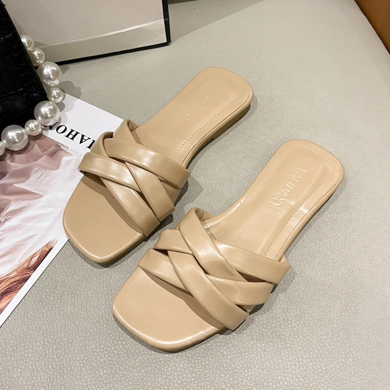 2023 Summer Beach Sides Flip Flops Fashion Slip-On Slippers Outdoor Sandals For Women Purple White Casual Flats Shoes Ladies Hot
2023 Summer Beach Sides Flip Flops Fashion Slip-On Slippers Outdoor Sandals For Women Purple White Casual Flats Shoes Ladies Hot