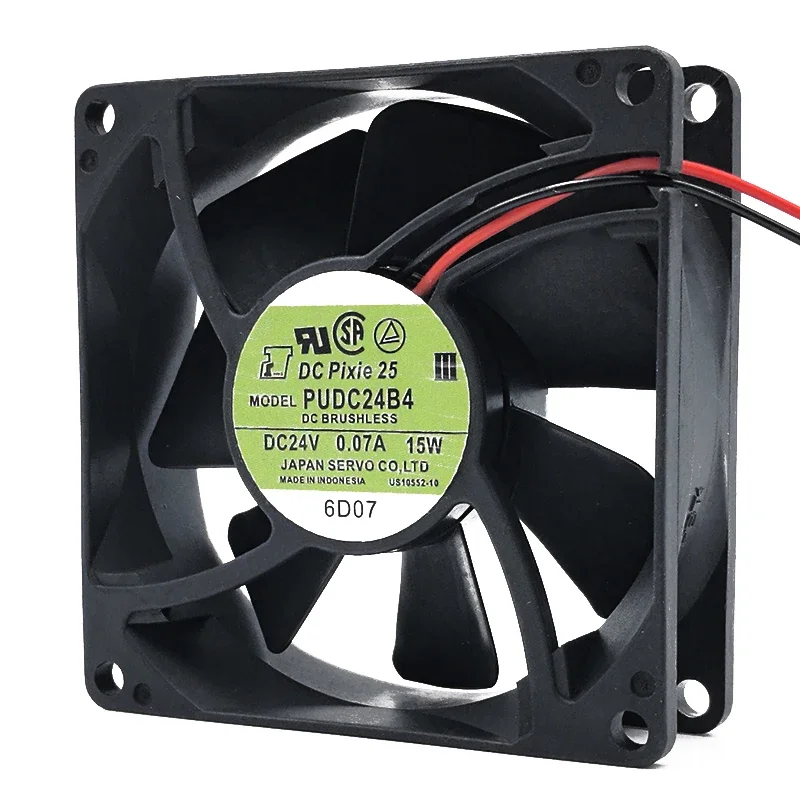 80*80*25MM SERVO PUDC24B4 24V 0.07A 1.5W 8CM 8025 Servo, Inverter, Cooling Fan
80*80*25MM SERVO PUDC24B4 24V 0.07A 1.5W 8CM 8025 Servo, Inverter, Cooling Fan