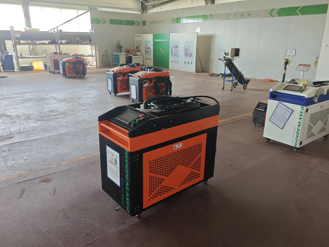 Versatile 5 In 1 Fiber Laser Welder Cleaner Mobile Type for Outdoor Construction Metal Rust Removal CE ISO Certified
Versatile 5 In 1 Fiber Laser Welder Cleaner Mobile Type for Outdoor Construction Metal Rust Removal CE ISO Certified