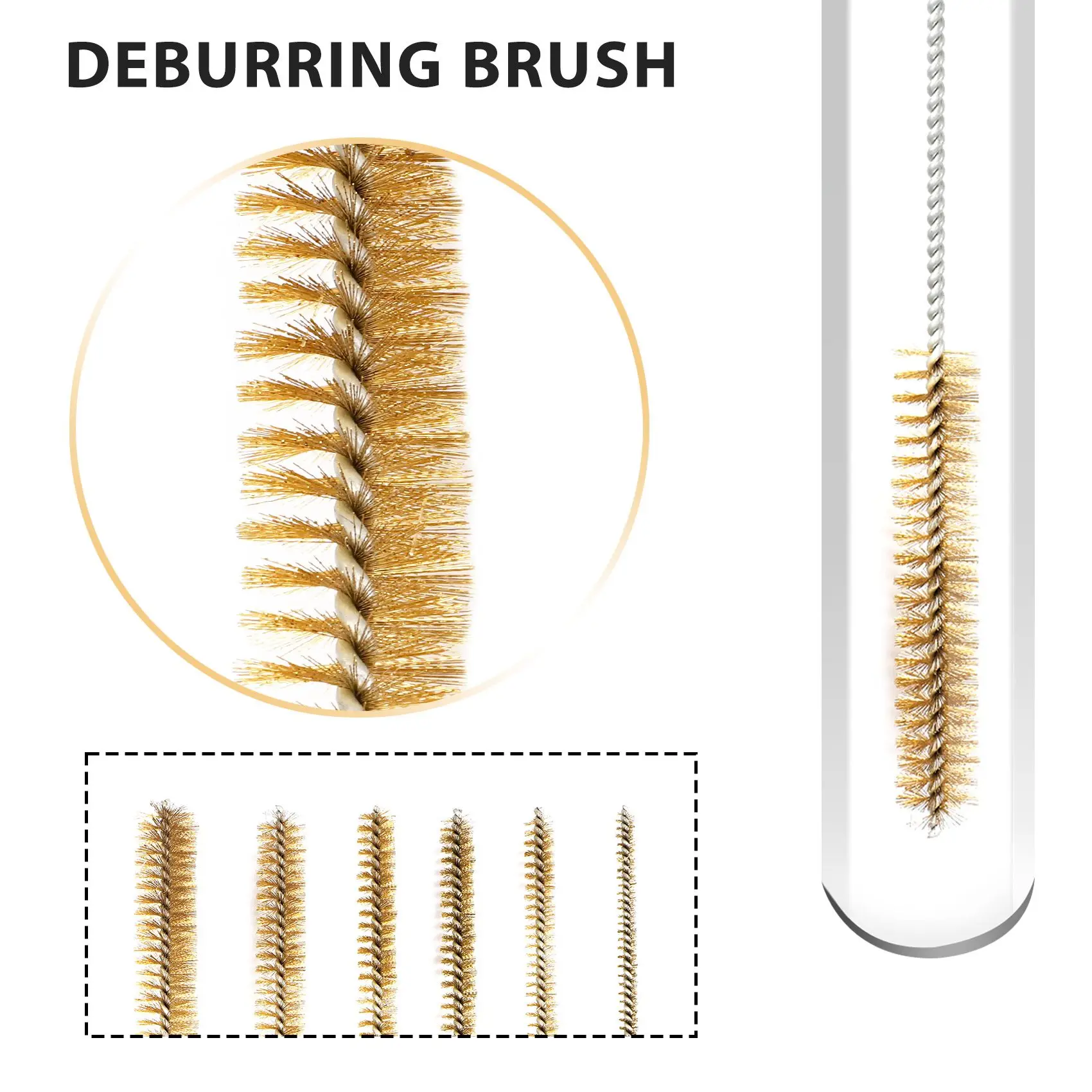 RANA 6 Pcs Brass Tube Cleaning Brush Wire Brush Set Cleaning Polishing Tool Brass Wire Brush Set For Pipe Tube Cylinder Bores Cl
RANA 6 Pcs Brass Tube Cleaning Brush Wire Brush Set Cleaning Polishing Tool Brass Wire Brush Set For Pipe Tube Cylinder Bores Cl
