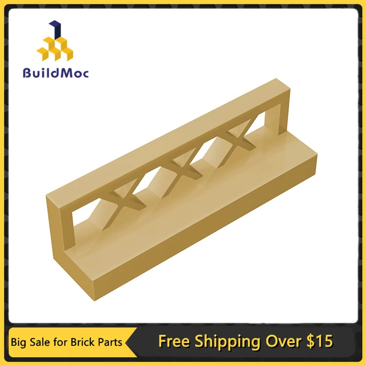MOC Compatible Parts 3633 Fence 1 x 4 x 1 Building Blocks Brick DIY Educational Gift Toys
MOC Compatible Parts 3633 Fence 1 x 4 x 1 Building Blocks Brick DIY Educational Gift Toys