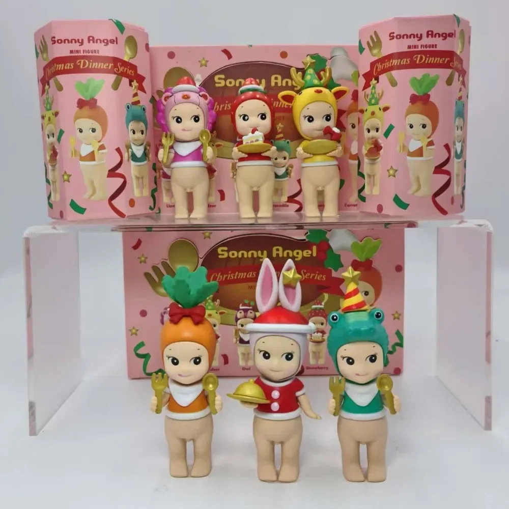 Sonny Angel Christmas Dinner Series Blind Box Mini Figure Model Cute Doll Desktop Ornament Trendy Play Toys Decor Birthday Gift
Sonny Angel Christmas Dinner Series Blind Box Mini Figure Model Cute Doll Desktop Ornament Trendy Play Toys Decor Birthday Gift