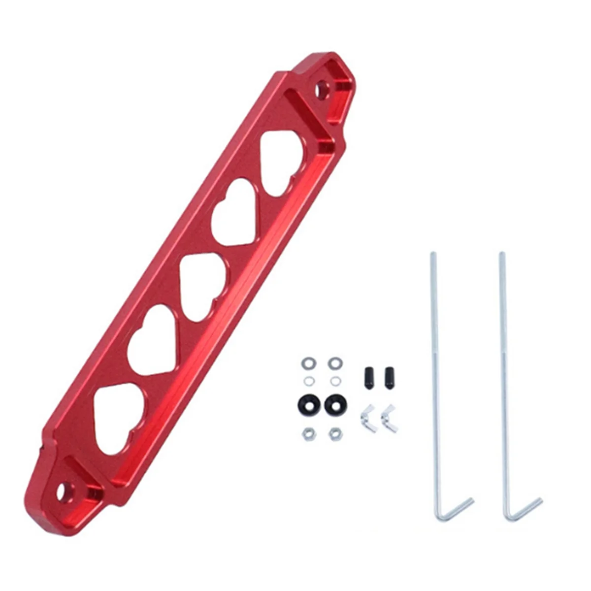 A48M-Professional Universal Car Battery Aluminum Alloy Hold Down Bracket Car Battery Fixed Mount Holder Battery Brace Bar
A48M-Professional Universal Car Battery Aluminum Alloy Hold Down Bracket Car Battery Fixed Mount Holder Battery Brace Bar