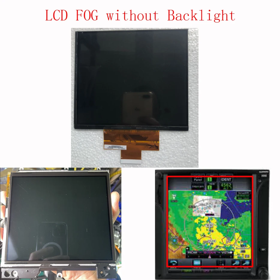 LCD Display FOG With Backlight 6.9inch For Garmin GTN 725 750 750Xi Aircraft Comm GPS
LCD Display FOG With Backlight 6.9inch For Garmin GTN 725 750 750Xi Aircraft Comm GPS