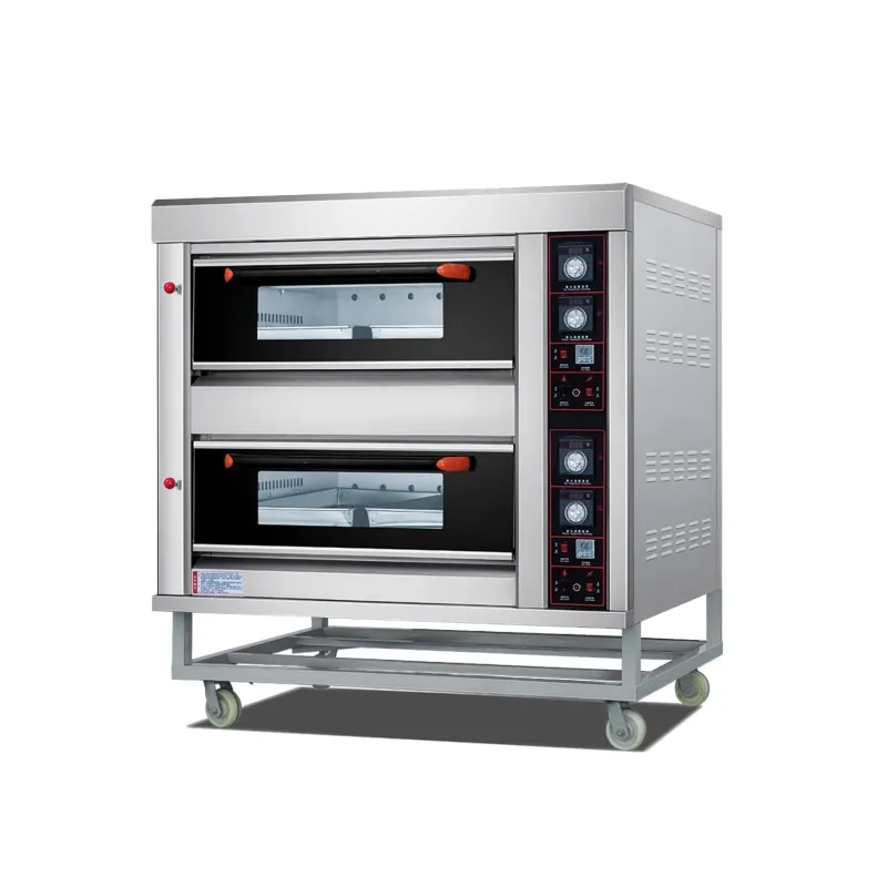 Deck Oven with Glass Window 2 Deck 4 Tray Decks Oven
Deck Oven with Glass Window 2 Deck 4 Tray Decks Oven