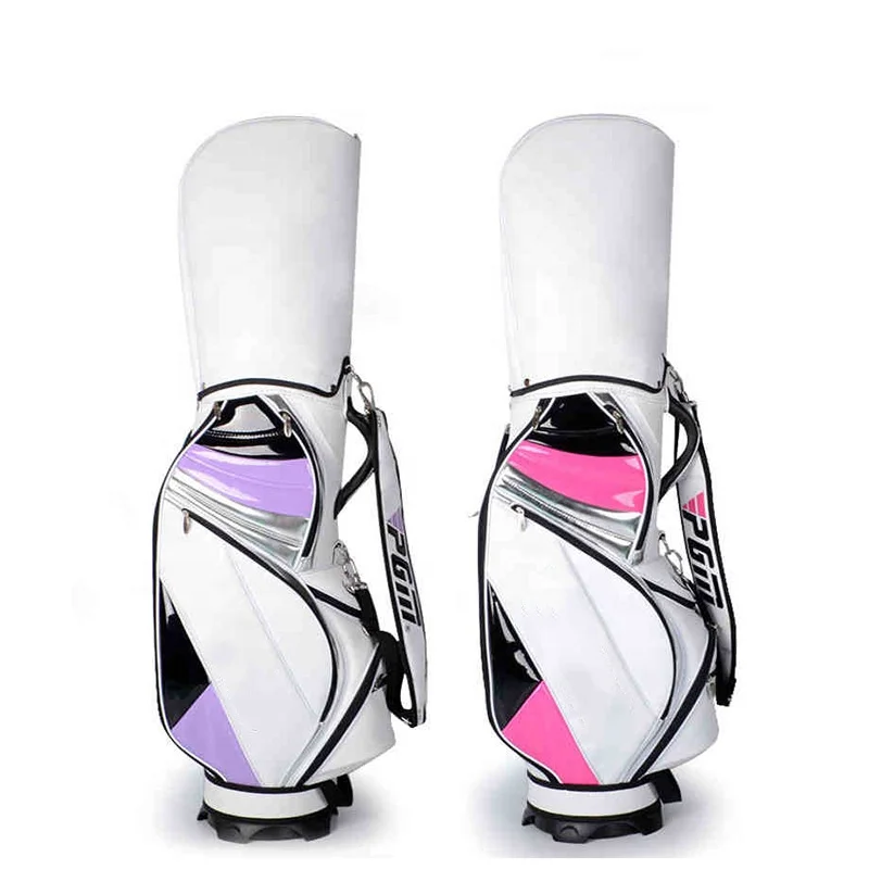 High Quality PU Leather Ladies Golf Club Stand Cart Bag Fashionable Golf Bags for Women
High Quality PU Leather Ladies Golf Club Stand Cart Bag Fashionable Golf Bags for Women