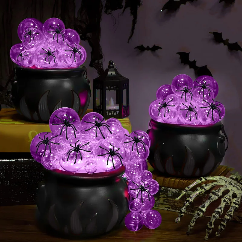 Halloween Indoor Decor DIY Bubbling Witch Cauldron Set Large Black Plastic Bowl for Spooky Party Decoration Home Table Kitchen
Halloween Indoor Decor DIY Bubbling Witch Cauldron Set Large Black Plastic Bowl for Spooky Party Decoration Home Table Kitchen