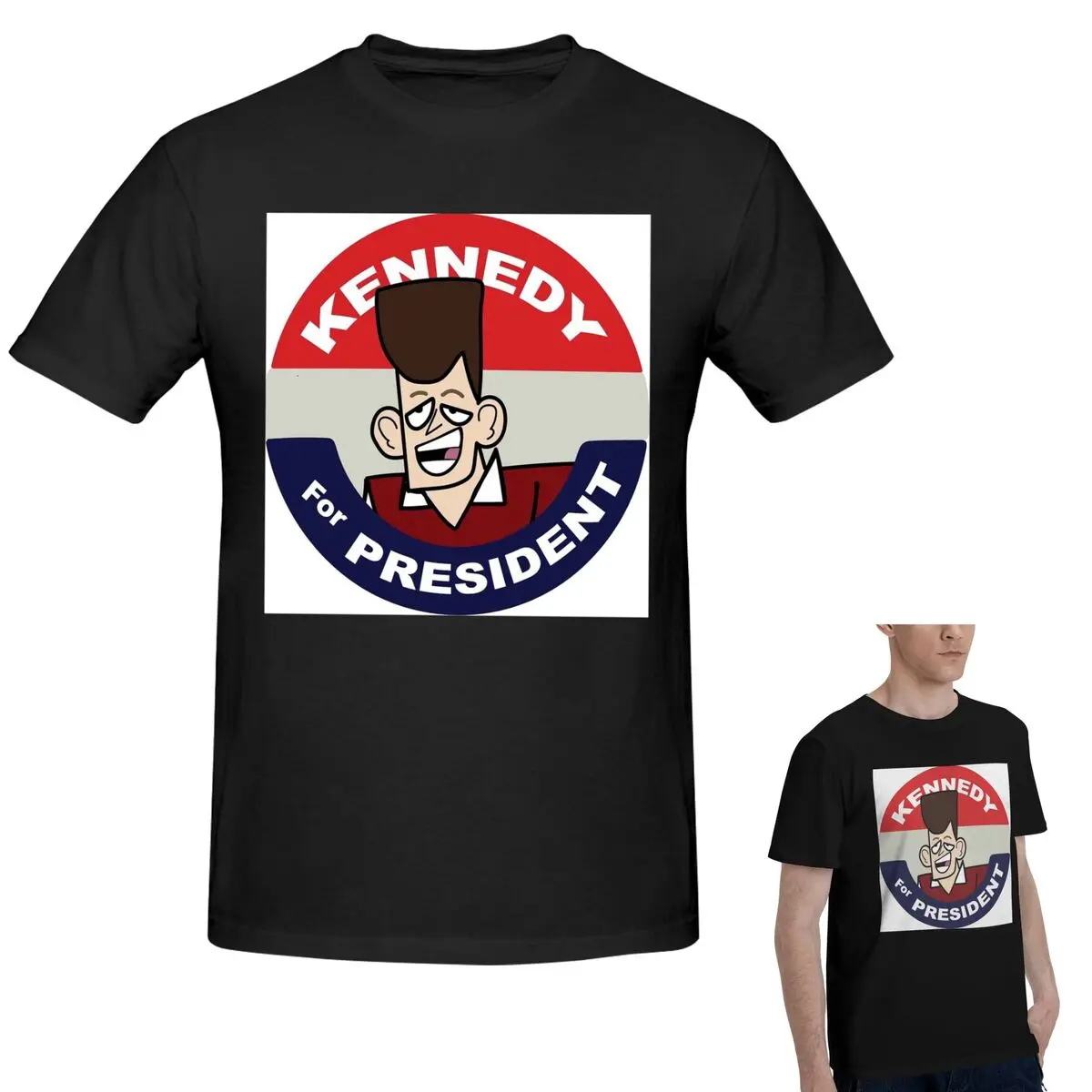 Футболка Clone High Jfk из 100% хлопка, мужская модная футболка большого размера, мужские летние рубашки с круглым вырезом, топы, S-6XL
Футболка Clone High Jfk из 100% хлопка, мужская модная футболка большого размера, мужские летние рубашки с круглым вырезом, топы, S-6XL