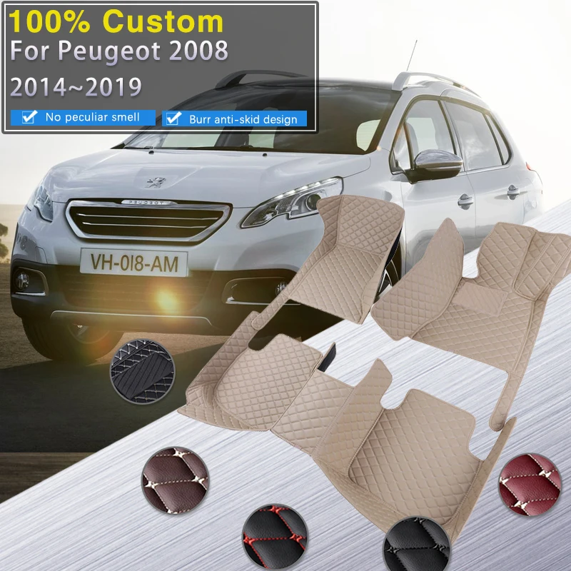 Автомобильные коврики для Peugeot 2008 A94 2014 ~ 2019, роскошные кожаные коврики, прочные коврики, коврики от грязи, автомобильные аксессуары 2015 2016
Автомобильные коврики для Peugeot 2008 A94 2014 ~ 2019, роскошные кожаные коврики, прочные коврики, коврики от грязи, автомобильные аксессуары 2015 2016