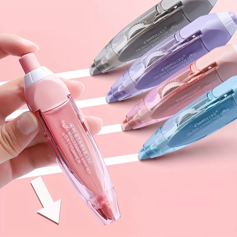Creative Morandi Color Retractable Correction Tape Student Portable Corrective Tape
Creative Morandi Color Retractable Correction Tape Student Portable Corrective Tape