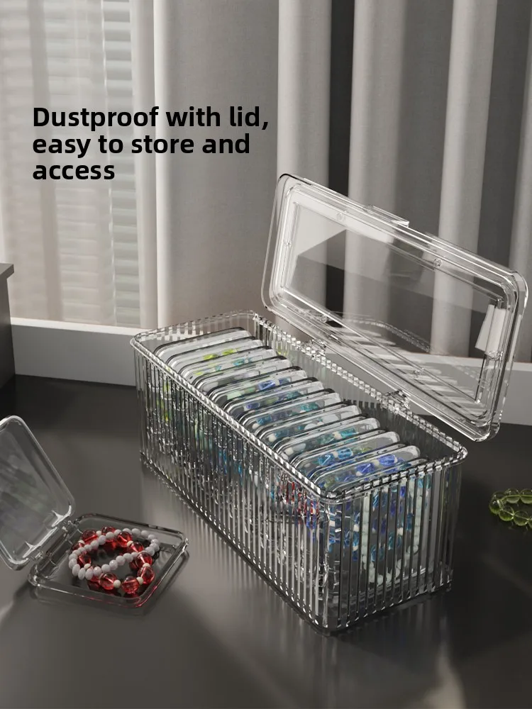 Portable Acrylic Crystal Jewelry Storage Box Bracelet Nelace Organizer Cact Bead Chain Hand Chain Box Desktop Storage
Portable Acrylic Crystal Jewelry Storage Box Bracelet Nelace Organizer Cact Bead Chain Hand Chain Box Desktop Storage