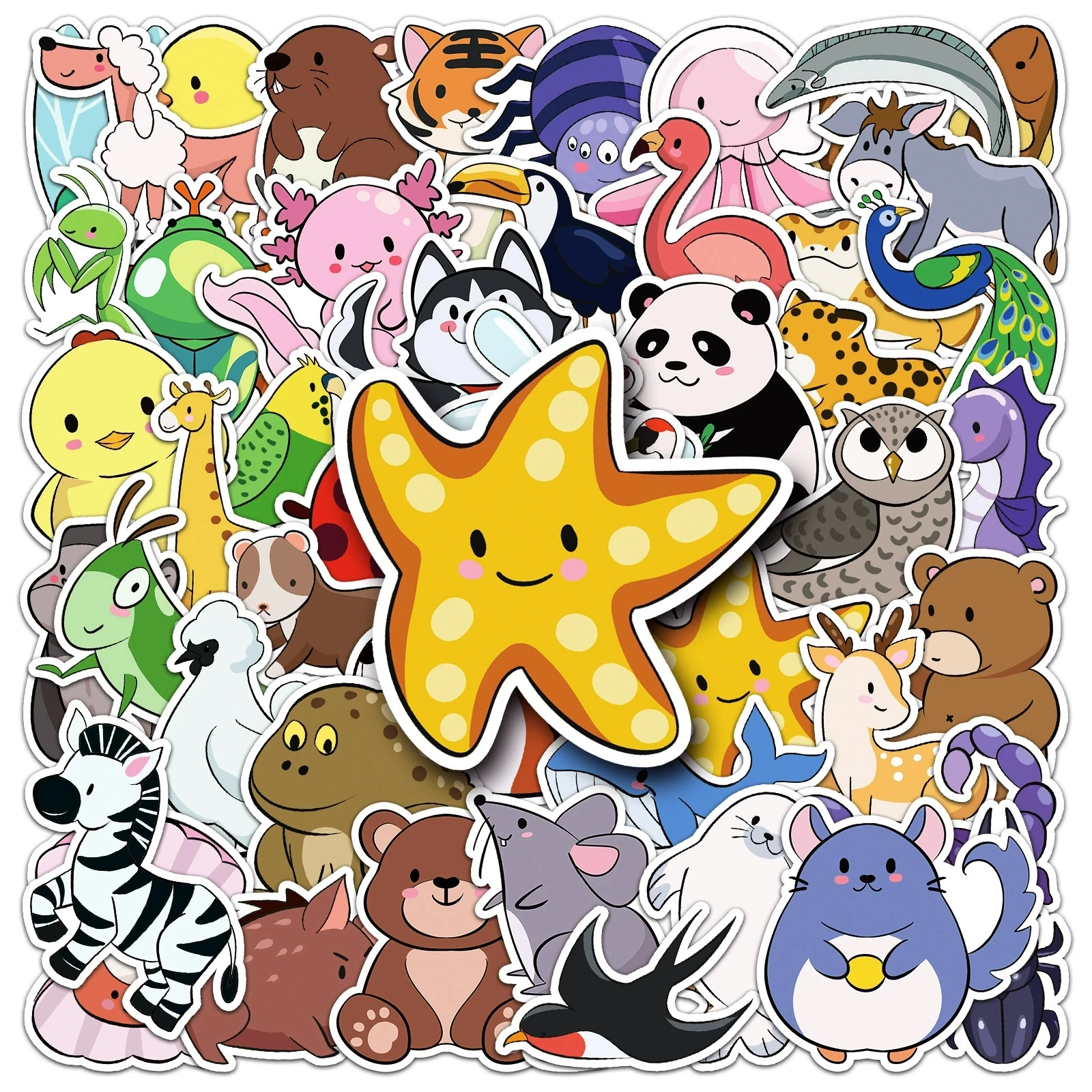 50-100PCS Cartoon Stick Figure Animal Stickers Hand drawn Cute Waterproof Decals for Stationery Skateboard Water Bottle Notebook
50-100PCS Cartoon Stick Figure Animal Stickers Hand drawn Cute Waterproof Decals for Stationery Skateboard Water Bottle Notebook