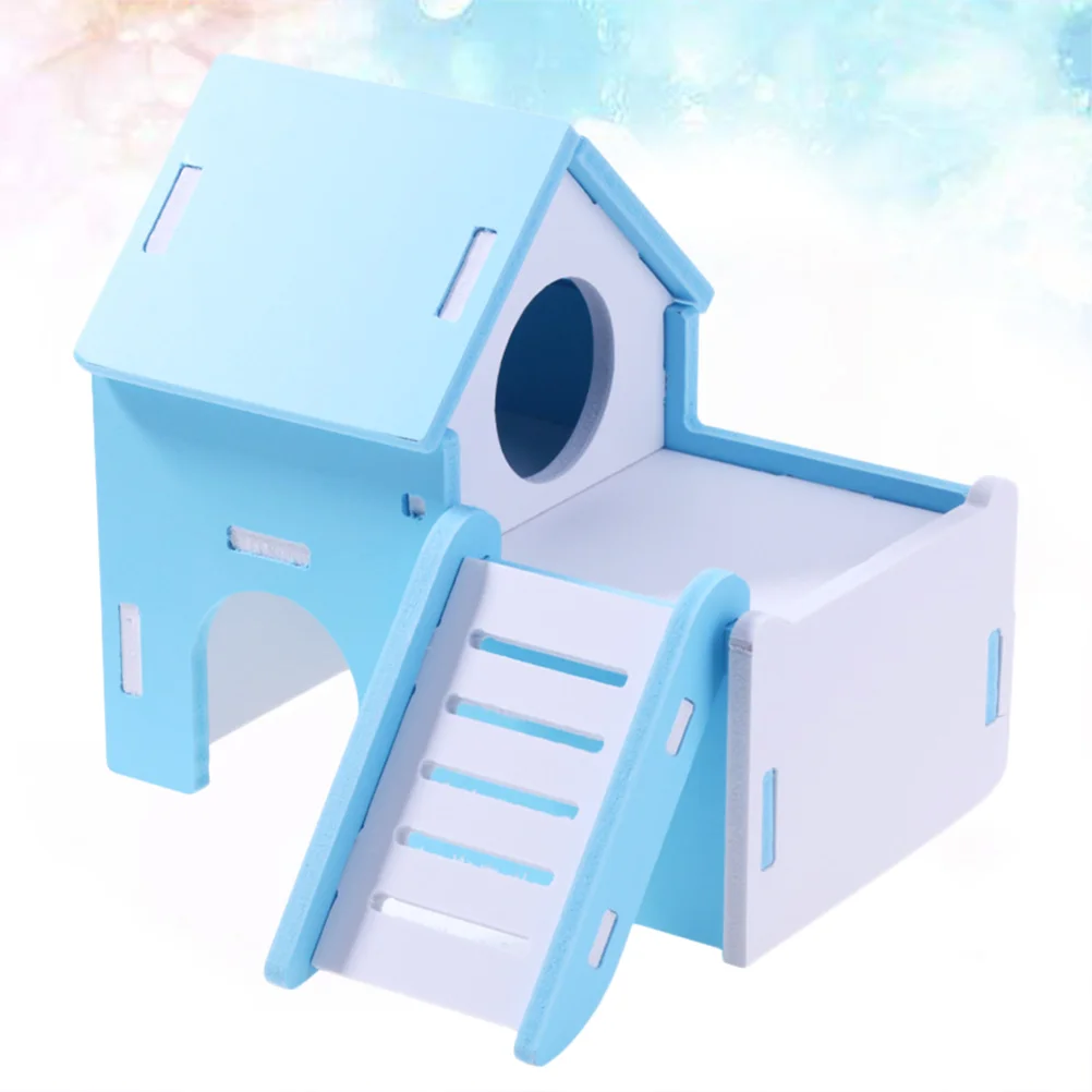 Blue Hamster House Nesting Habitat Chinchilla Toys Dwarf Accessories Guinea Pig
Blue Hamster House Nesting Habitat Chinchilla Toys Dwarf Accessories Guinea Pig
