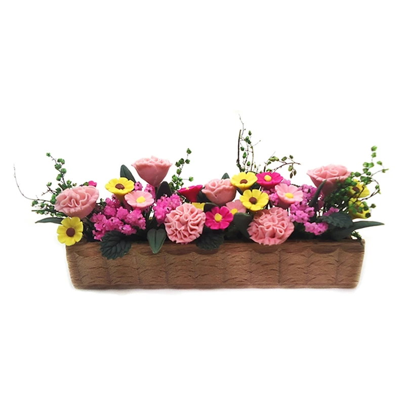 1/12 Dollhouse Miniature Flowers Simulation Mini Exquisite Flowers Plant Ornament Garden Dollhouse Accessories
1/12 Dollhouse Miniature Flowers Simulation Mini Exquisite Flowers Plant Ornament Garden Dollhouse Accessories