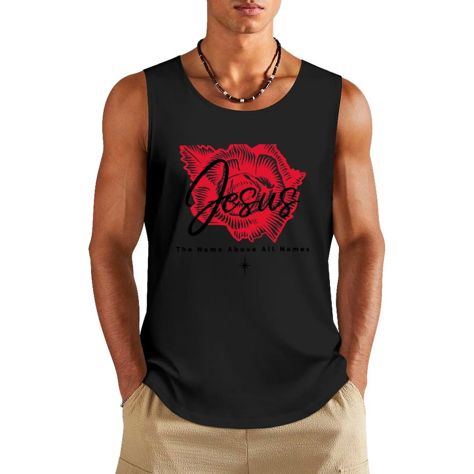 Jesus the name above all names Tank Top Men's gym t-shirt t shirt gym Man sleeveless shirt
Jesus the name above all names Tank Top Men's gym t-shirt t shirt gym Man sleeveless shirt
