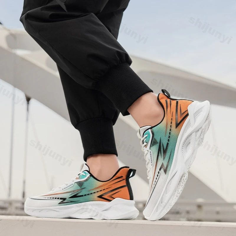 2025 Summer New Mesh Sports Running Shoes Gradient Breathable Thick Bottom Versatile Casual Lightweight Men's Shoes Trendy Shoes
2025 Summer New Mesh Sports Running Shoes Gradient Breathable Thick Bottom Versatile Casual Lightweight Men's Shoes Trendy Shoes
