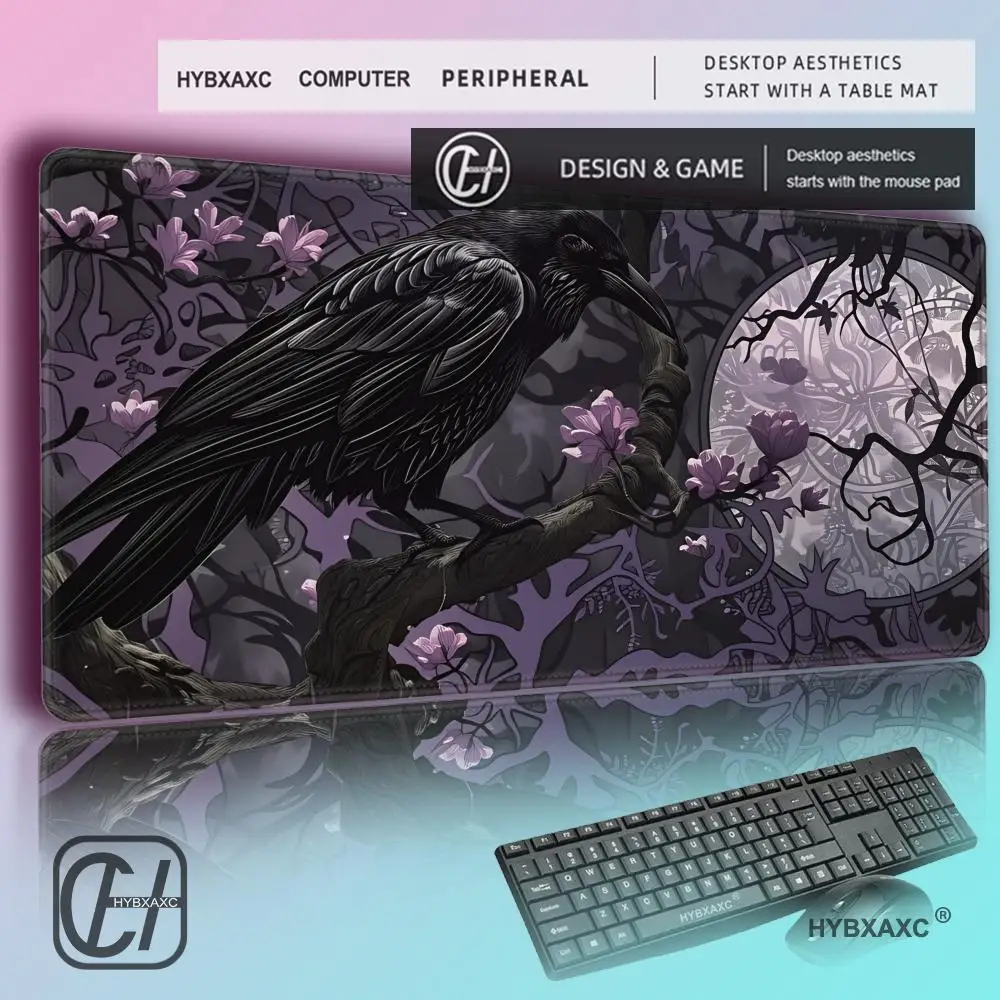 HYBXAXC Gothic Crow and Moon Night Mouse Pad Thickened Non-Slip Rubber Bottom Computer Office Laptop Game Oversized Table Pads
HYBXAXC Gothic Crow and Moon Night Mouse Pad Thickened Non-Slip Rubber Bottom Computer Office Laptop Game Oversized Table Pads